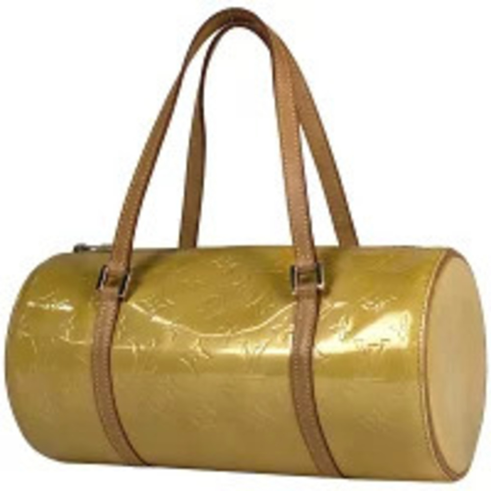 Louis Vuitton Bedford Cylindrical 2way Shoulder Bag Monogram Vernis Beige